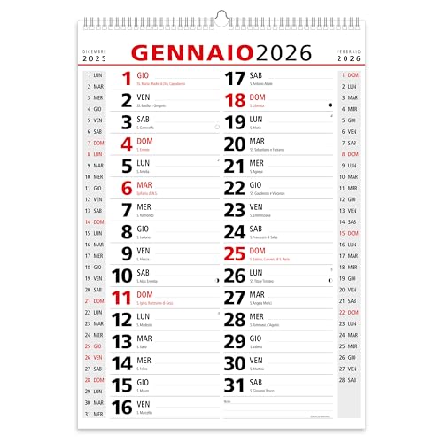 Calendario 2026 da Muro Olandese Classico: Come Scegliere il Migliore? Scopri la Qualità e la Praticità!