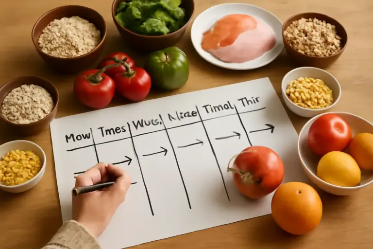 Come variare la dieta settimanale evitando errori? Un semplice schema che aiuta davvero